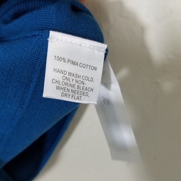 NWT LOFT Sweater Cardigan Top Blouse Blue Size L - Picture 5 of 5